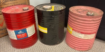 (6) Ammunition Crates & (3) Powder Kegs